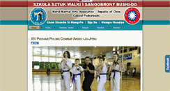 Desktop Screenshot of bushi-do.com.pl